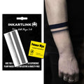 INKARTLINK Semi-Permanent Arm Tattoos – Realistic, Waterproof, Non-Reflective (Armband 2)
