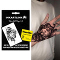 INKARTLINK Semi-Permanent Tattoos – Realistic, Waterproof Arm Tattoos | Femme Fatale