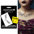 INKARTLINK Sexy Belly Button & Waist Semi-Permanent Tattoos – Star Moon Goddess