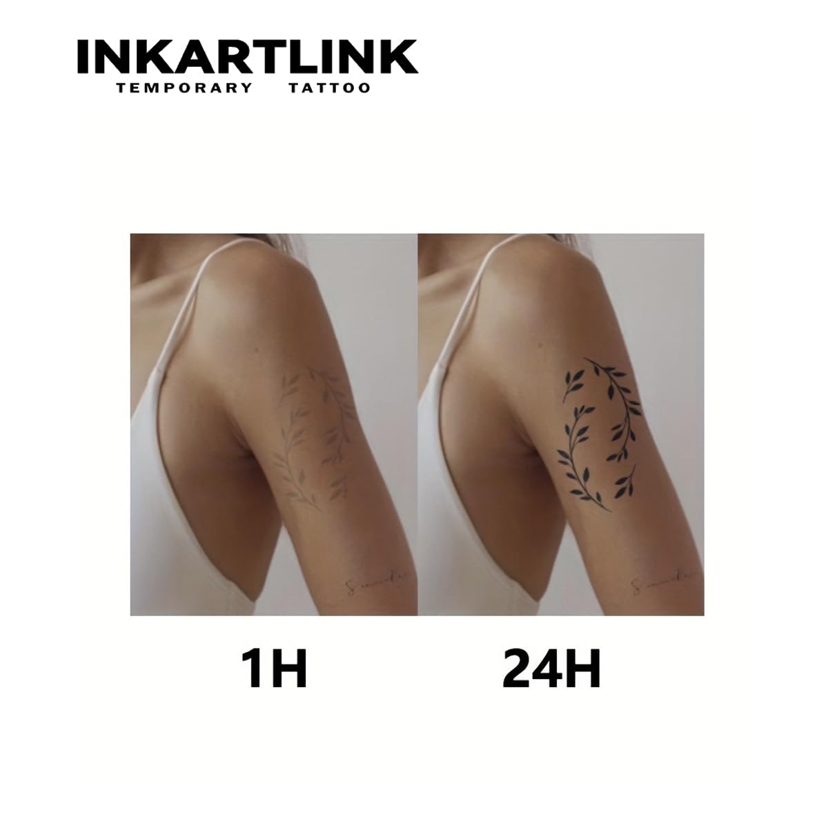 INKARTLINK Semi-Permanent Butterfly Tattoo — Realistic & Waterproof