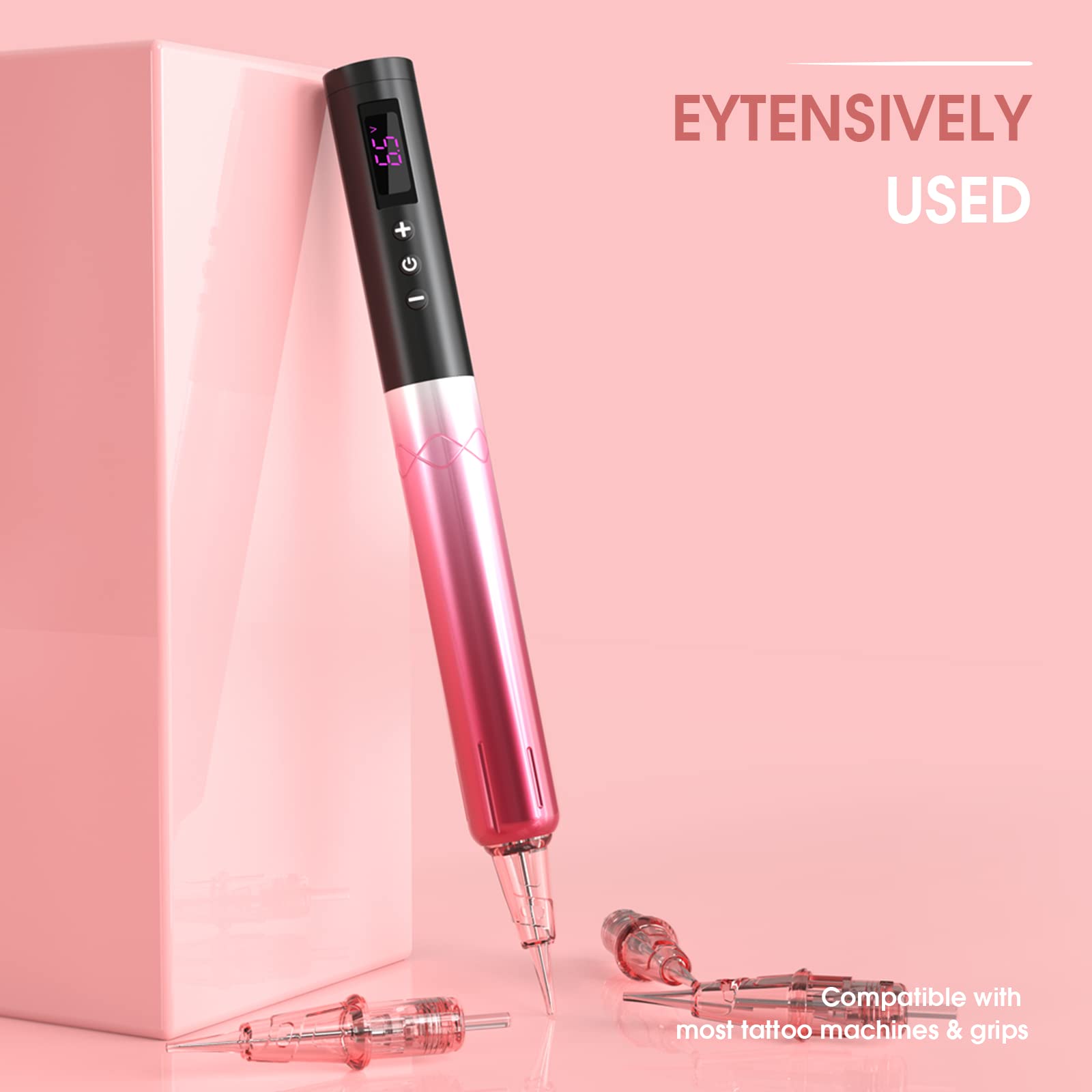 INKin Ultra-Fine PMU Needles – 5RL 0.18mm, Soft Round-Tip Cartridges for Brows, Lips & Eyeliner