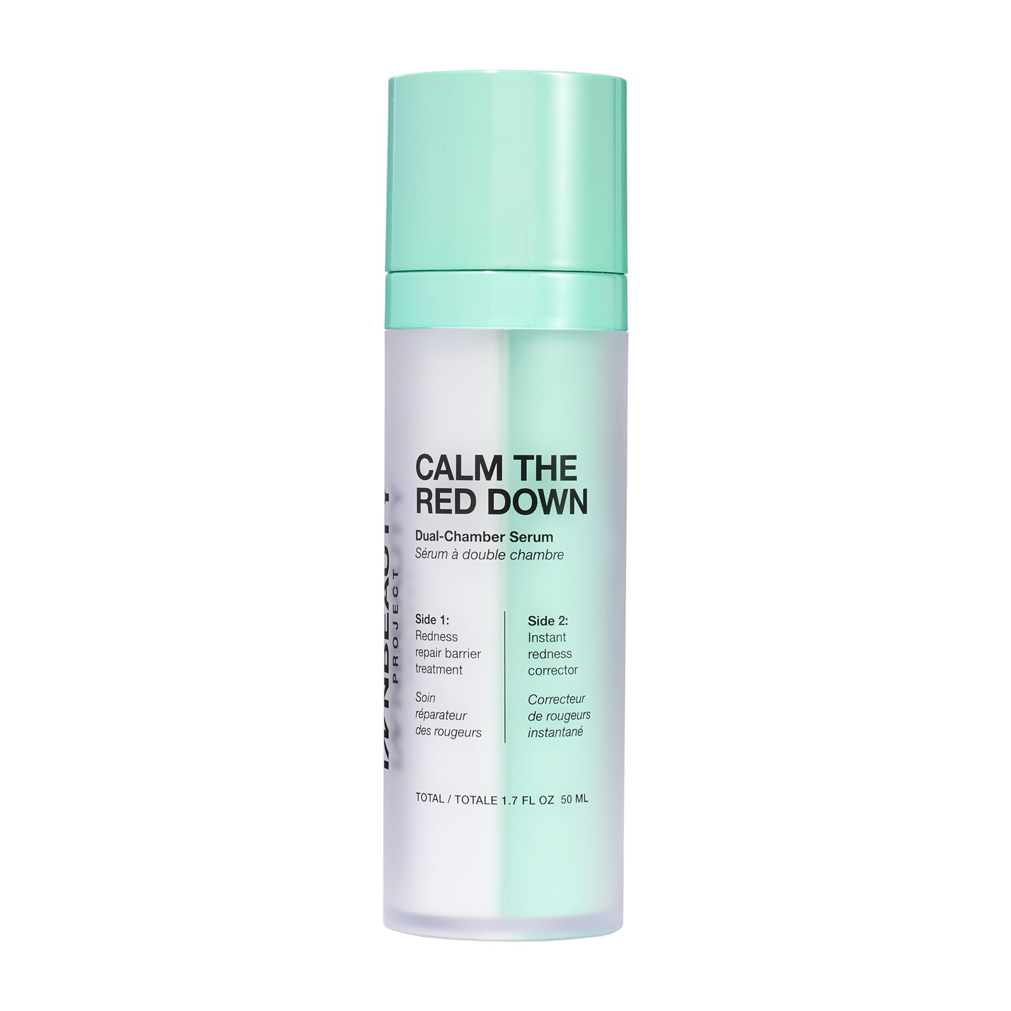 Innbeauty Project Calm the Red Down Dual-Chamber Serum for Redness & Skin Barrier Support – 1.7 oz