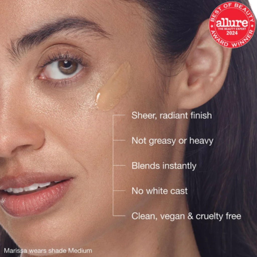 Innbeauty Project Mineral Sun Glow SPF 43 Sunscreen – Peptides & Vitamin C, Fair-Light