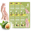 Innerest Original Derma Beauty Hand Mask – 6 Pairs Hydrating Gloves with Avocado Oil