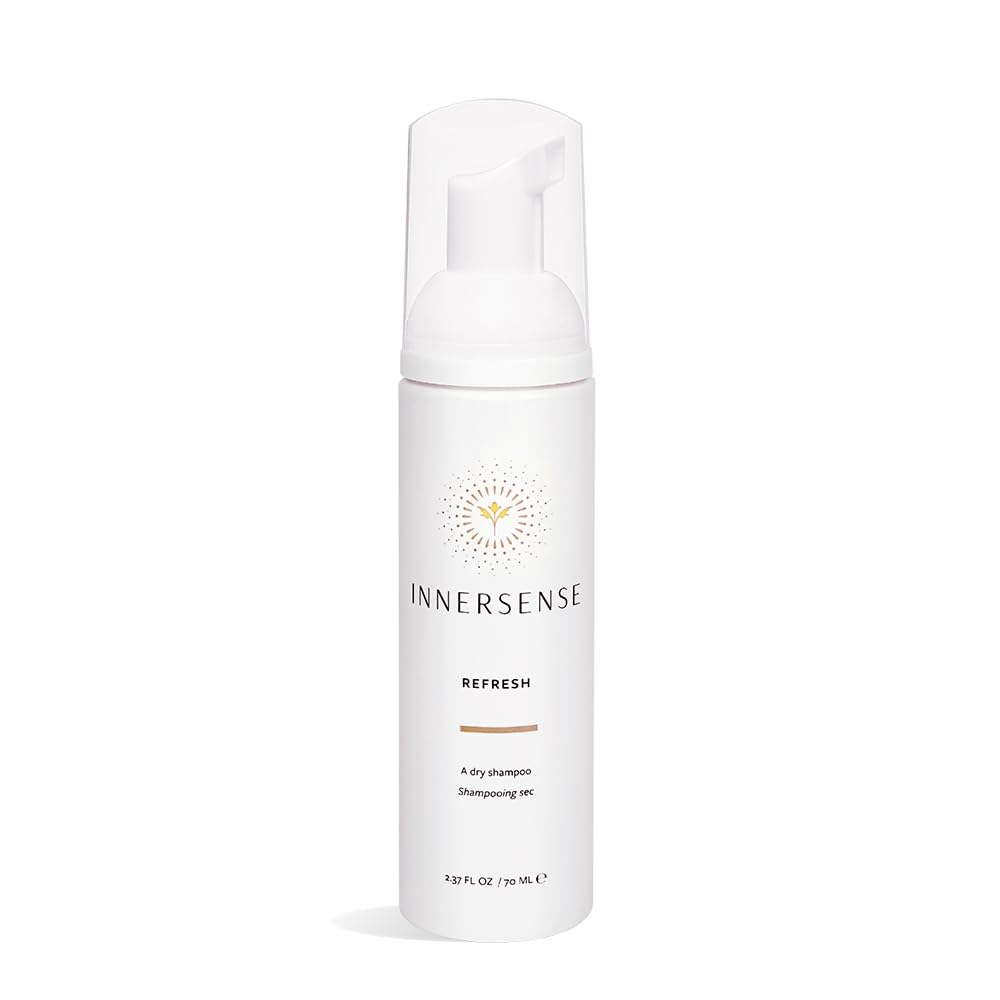 INNERSENSE Organic Beauty - Natural Refresh Dry Shampoo | Non-Toxic, Cruelty-Free Haircare (2.4 oz / 70 ml)