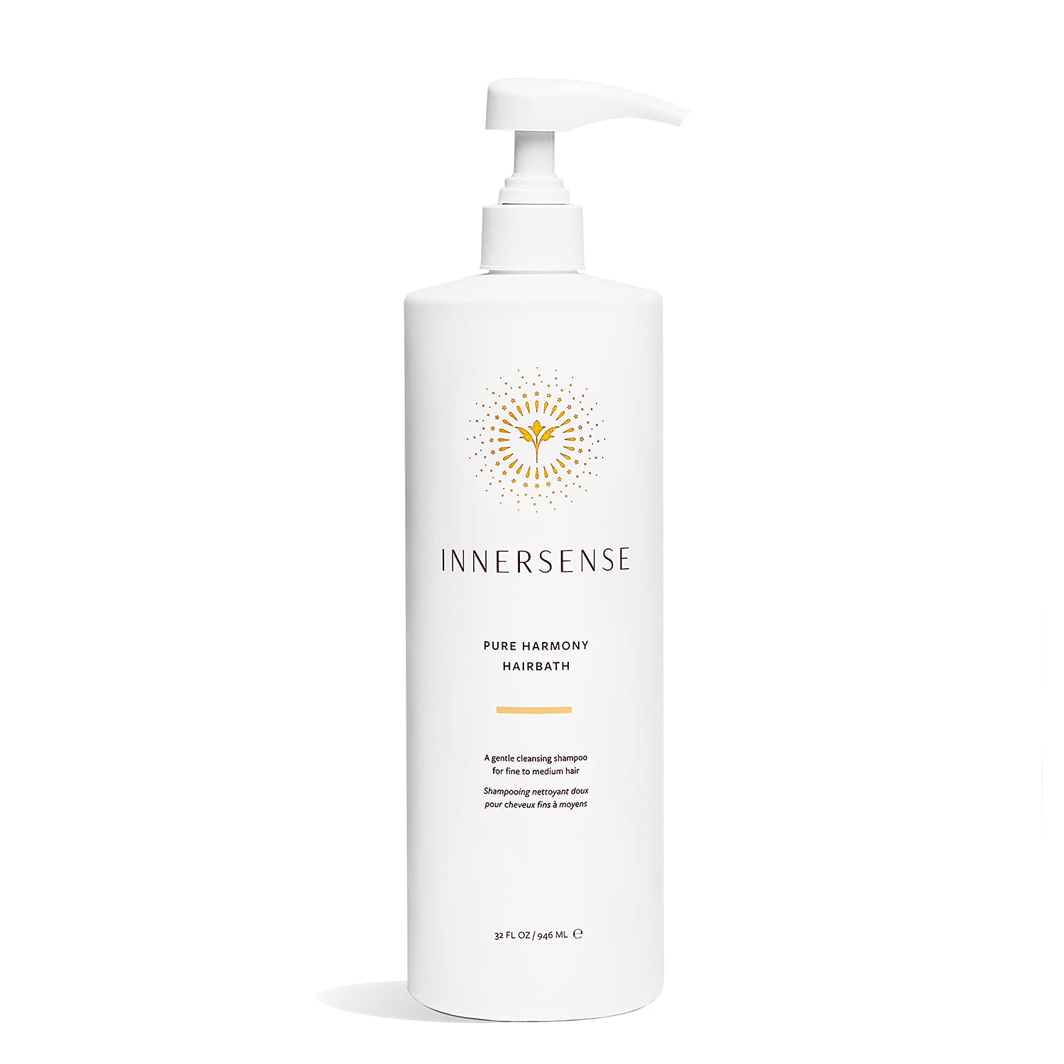 INNERSENSE Organic Hairbath Shampoo – Natural, Non-Toxic, Cruelty-Free Clean Haircare (32oz)