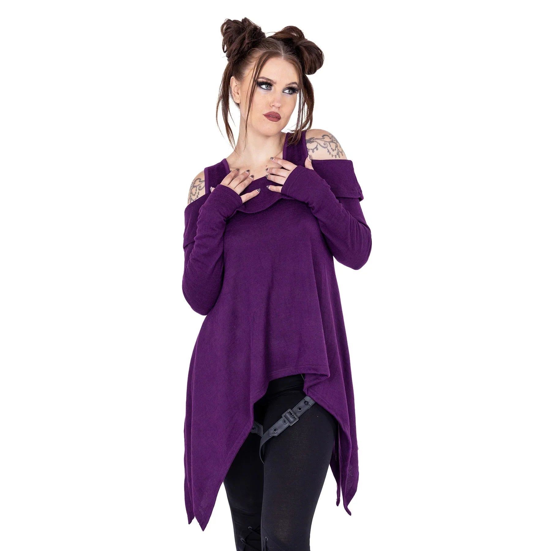 Innocent Lifestyle Karasi Purple Top - Size 10 Left Only!