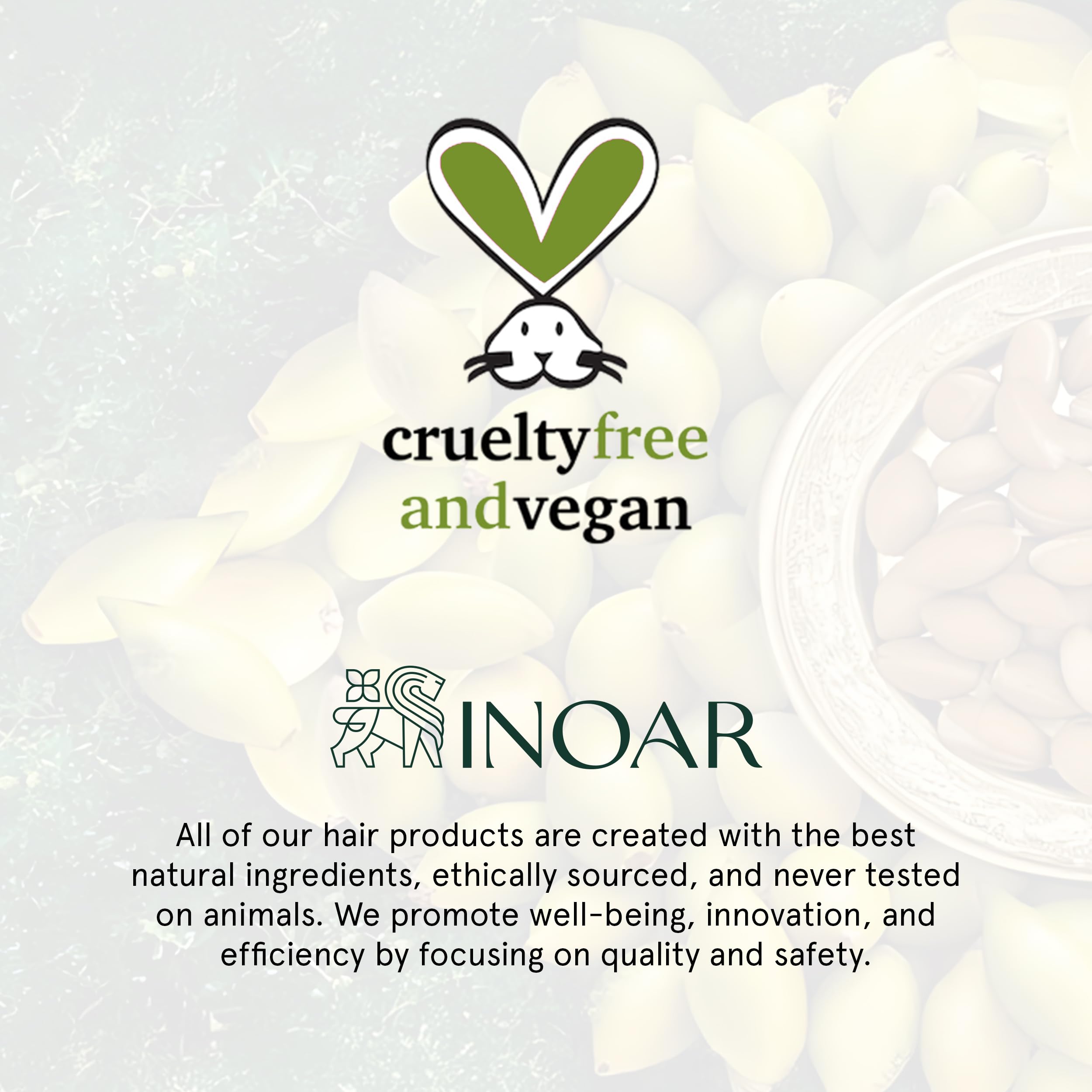 INOAR Argan Oil Hydrating Treatment – Smoothing & Thermal Protection (2 fl oz)