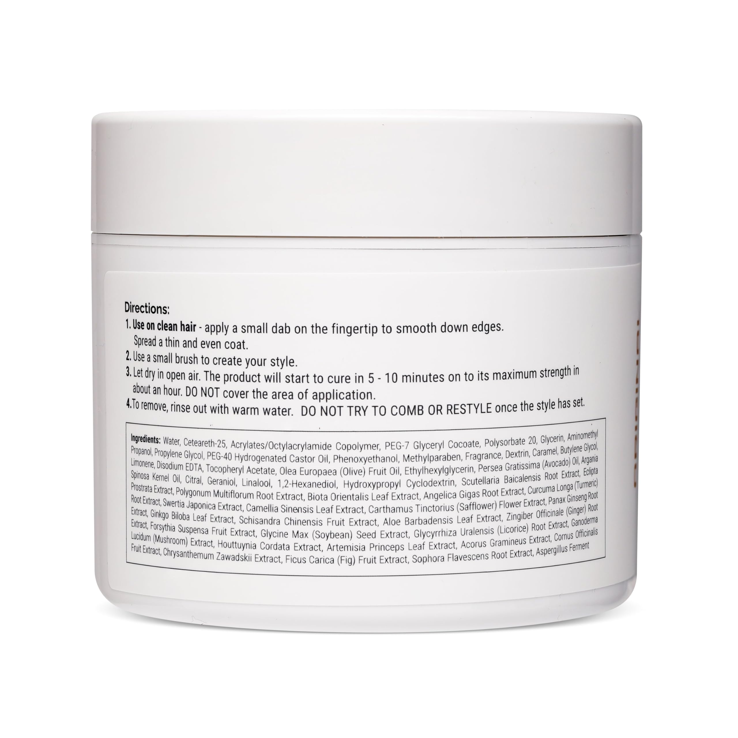 Instant Control Edge & Braid Gel Original (8 oz) – Water-Soluble Edge & Braid Hold
