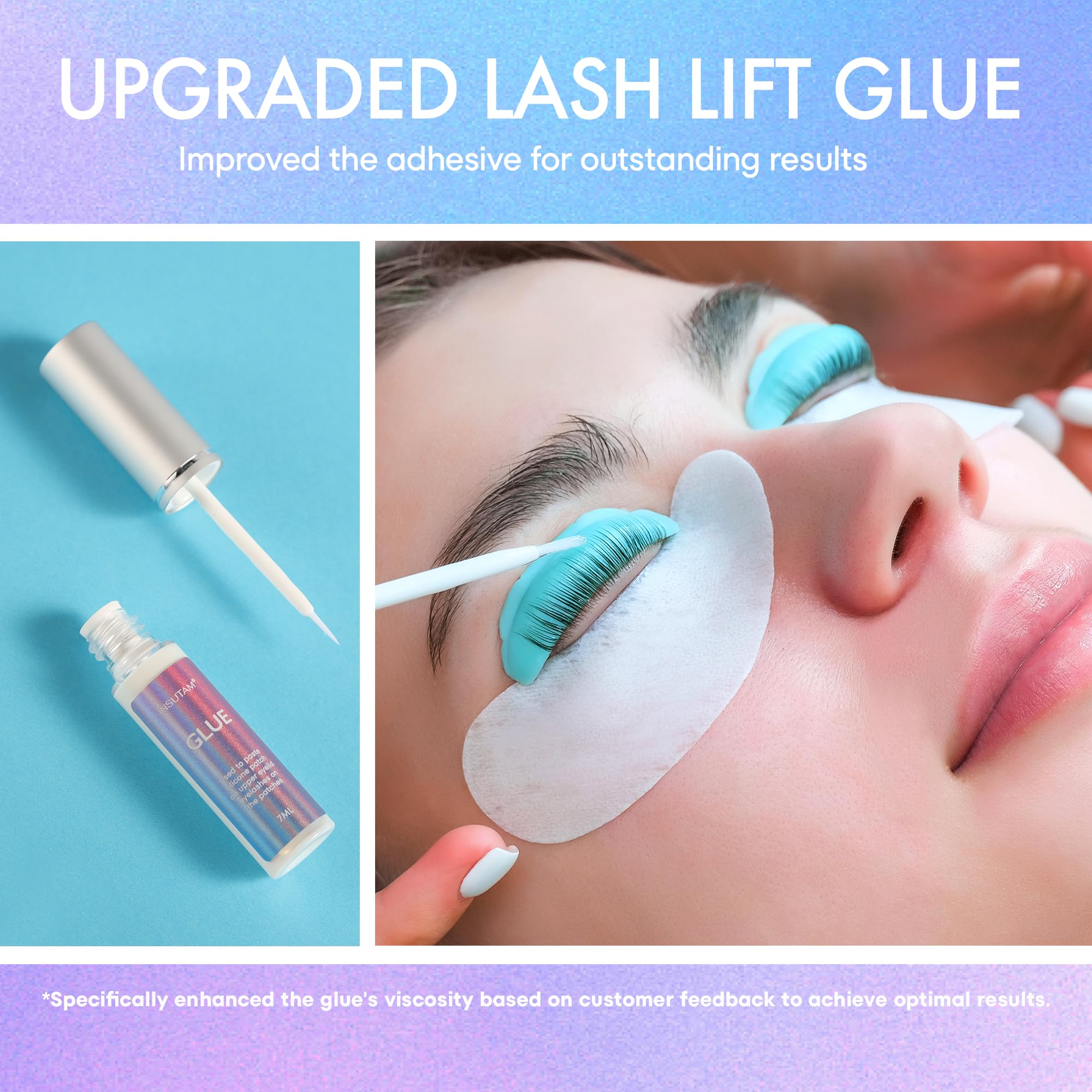 Insutam Lash Lift Kit at Home – Beginner Eyelash Perm Kit