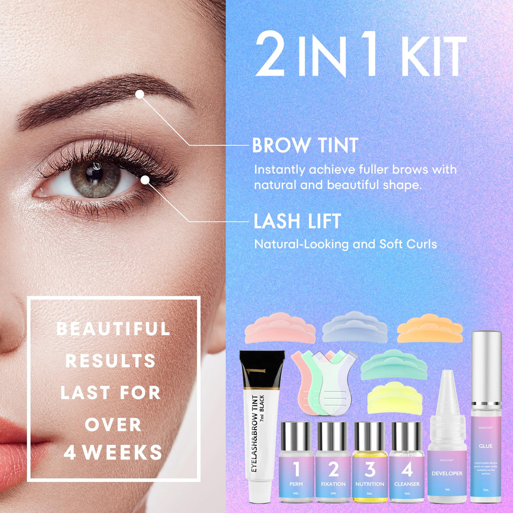Insutam Lash Lift Kit at Home – Beginner Eyelash Perm Kit
