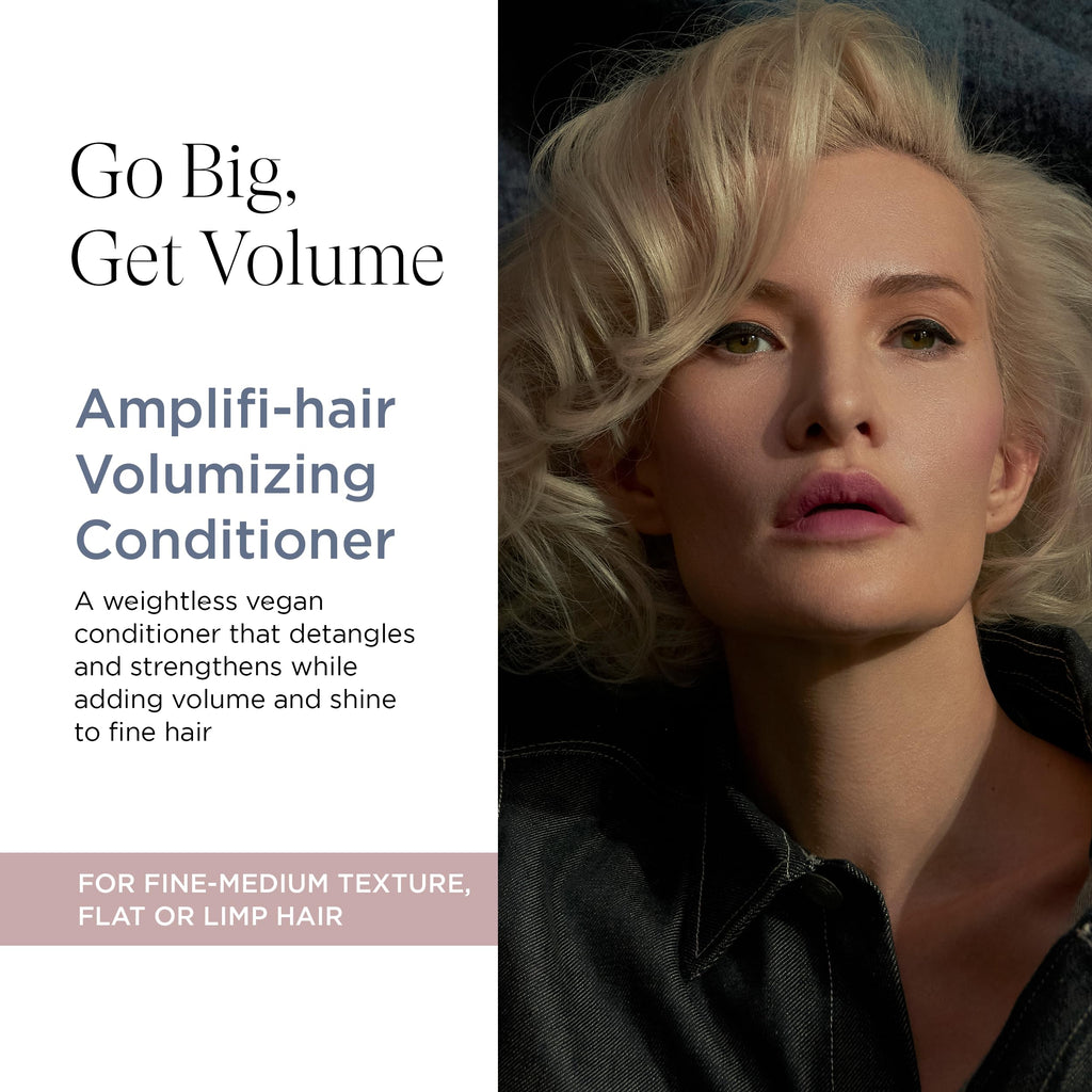 Intelligent Nutrients Amplifi-hair Volumizing Conditioner – Weightless Hydration for Fine Hair, Vegan