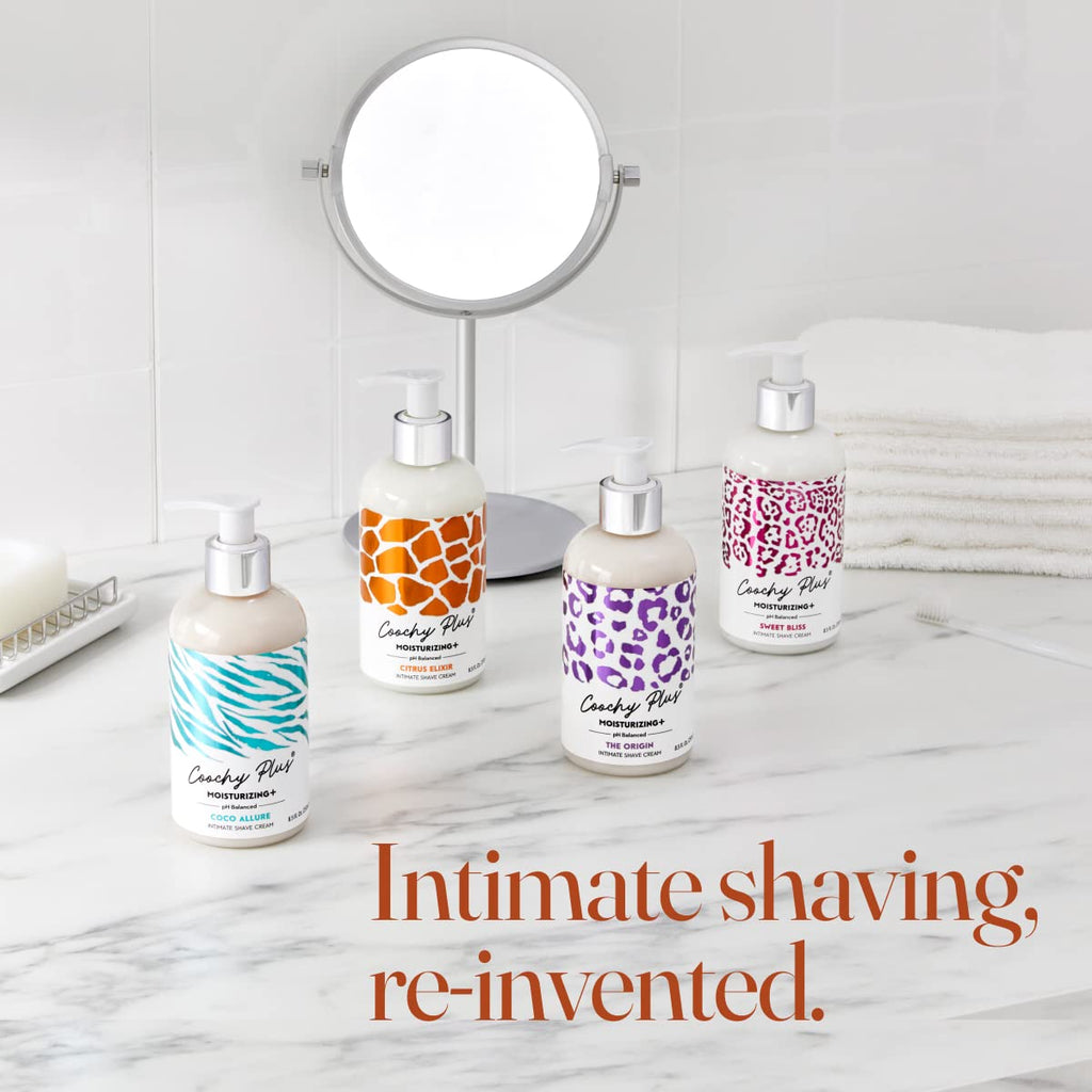 IntiMD Coochy Plus Citrus Elixir – Intimate Shaving Cream with Moisturizing+ Formula
