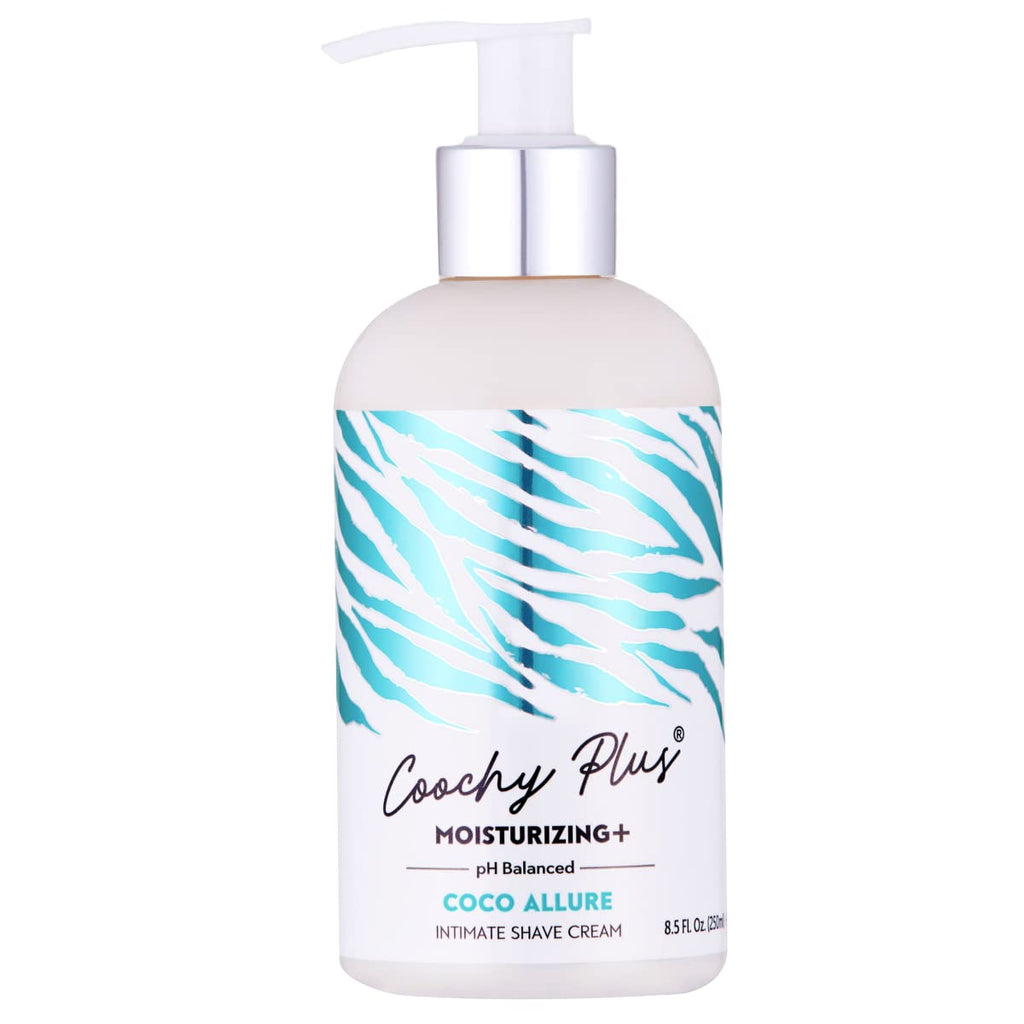 IntiMD Coochy Plus COCO ALLURE Intimate Shaving Cream | MOISTURIZING+ Formula for Rash-Free Shaves