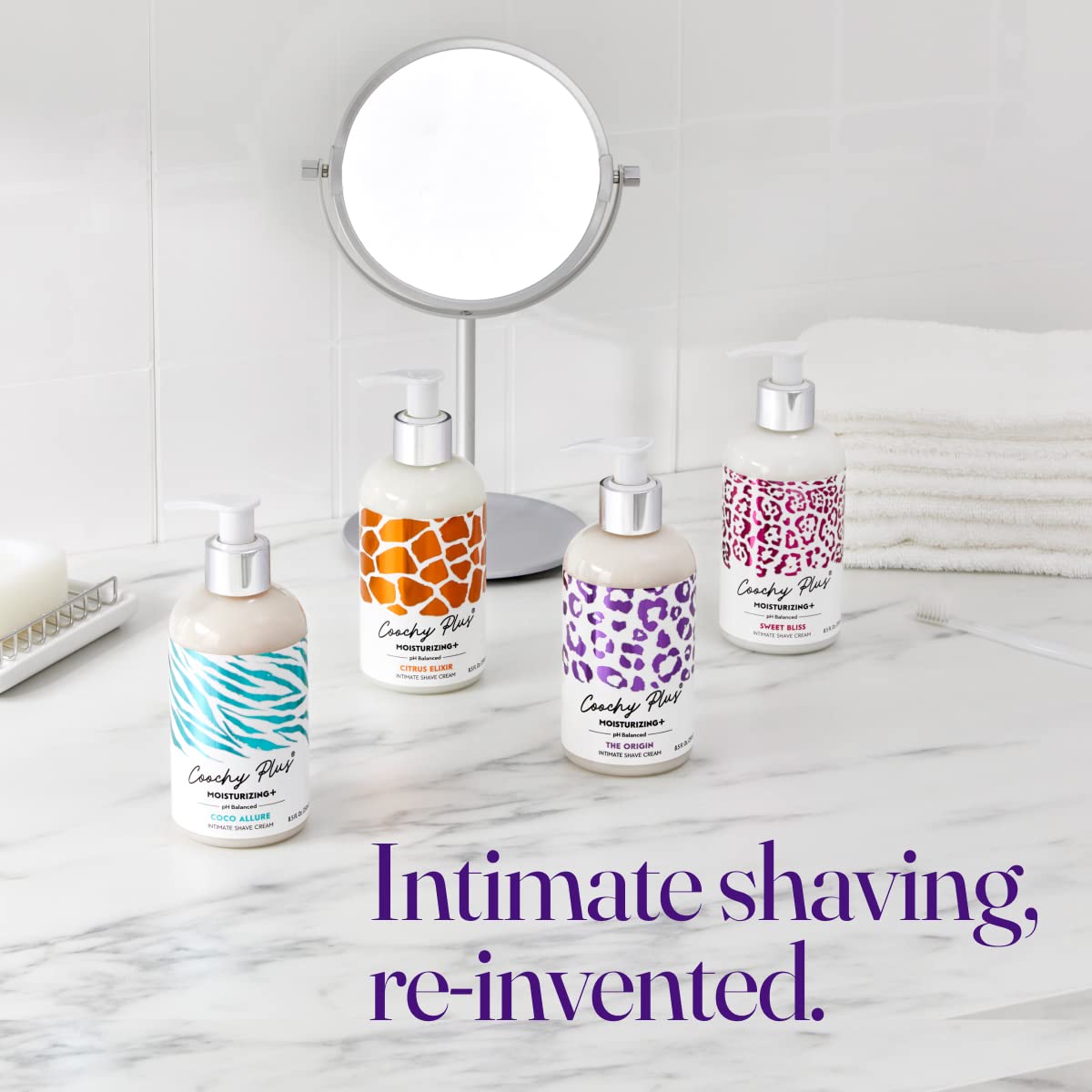 IntiMD Coochy Plus Intimate Shaving Cream – Moisturizing, Rash-Free (Pack of 3)