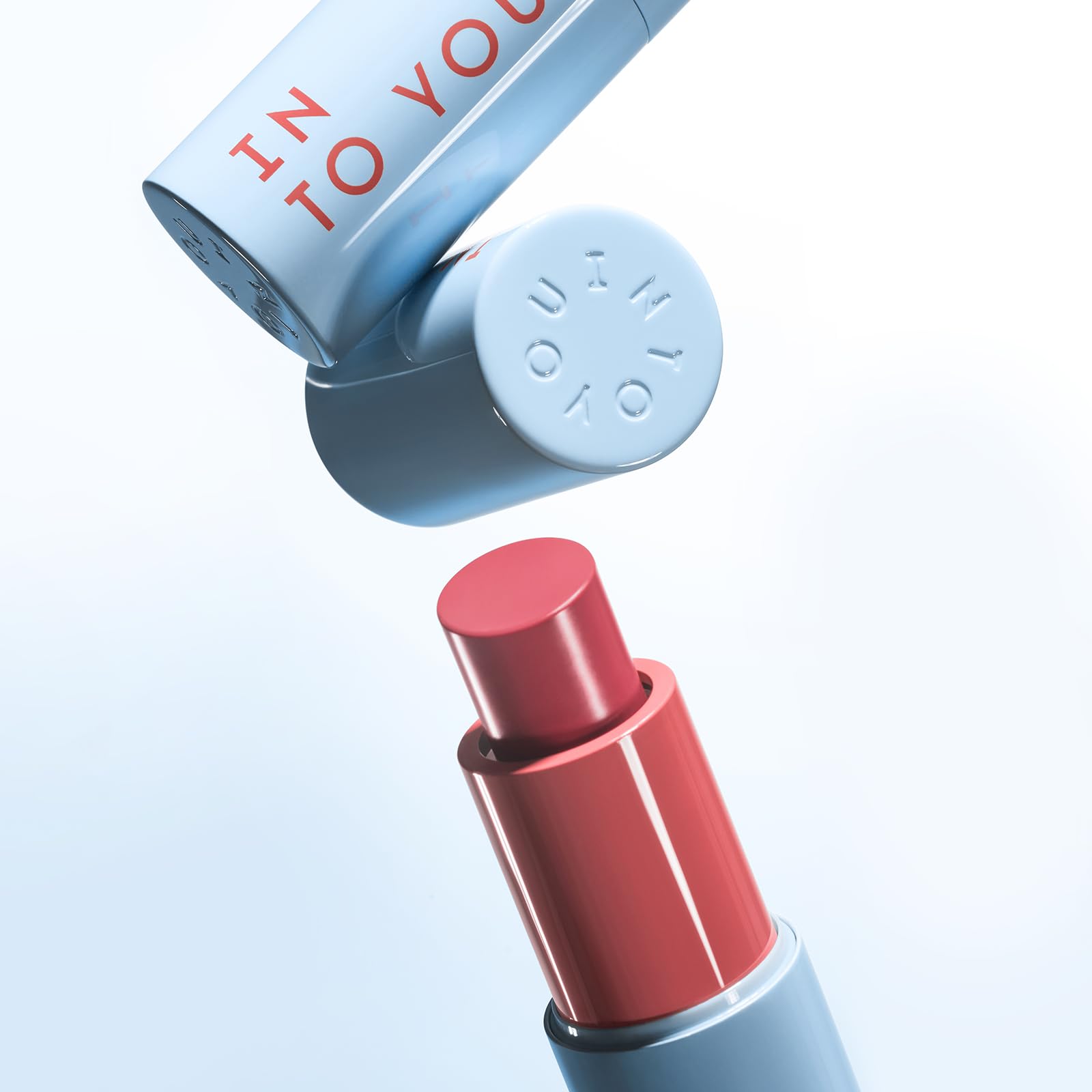 INTO YOU Multi-use Blush Stick – 3-in-1 Color for Cheeks, Eyes & Lips | Pure Crimson Maple MS03