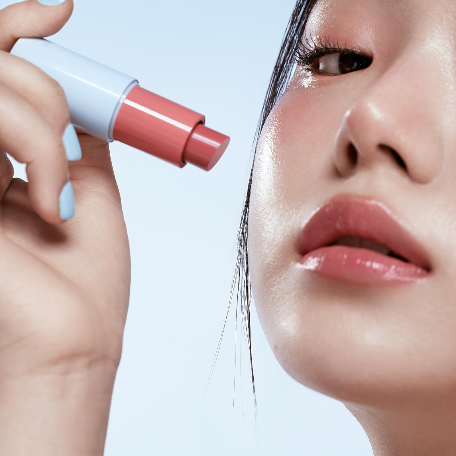 INTO YOU Multi-use Blush Stick – 3-in-1 Color for Cheeks, Eyes & Lips | Pure Crimson Maple MS03