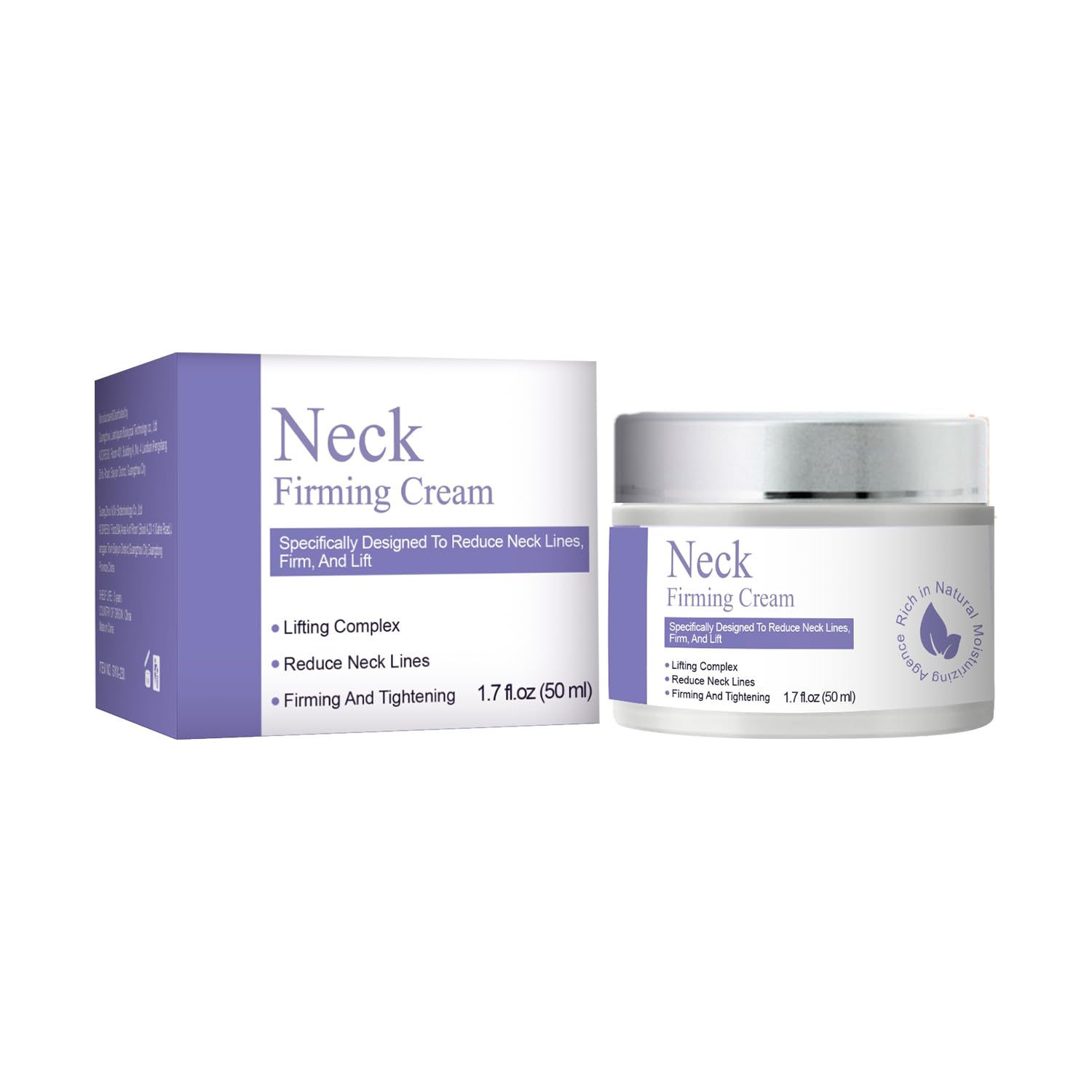 IOIOTCO Neck Firming Cream – Tightening, Lifting & Anti-Aging Moisturizer (Face, Neck & Chest) – 1.7 Fl Oz