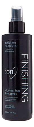 Ion AlcoholFree Finishing Hair Spray – Lightweight Hold, Anti-Frizz, 8oz, Vegan