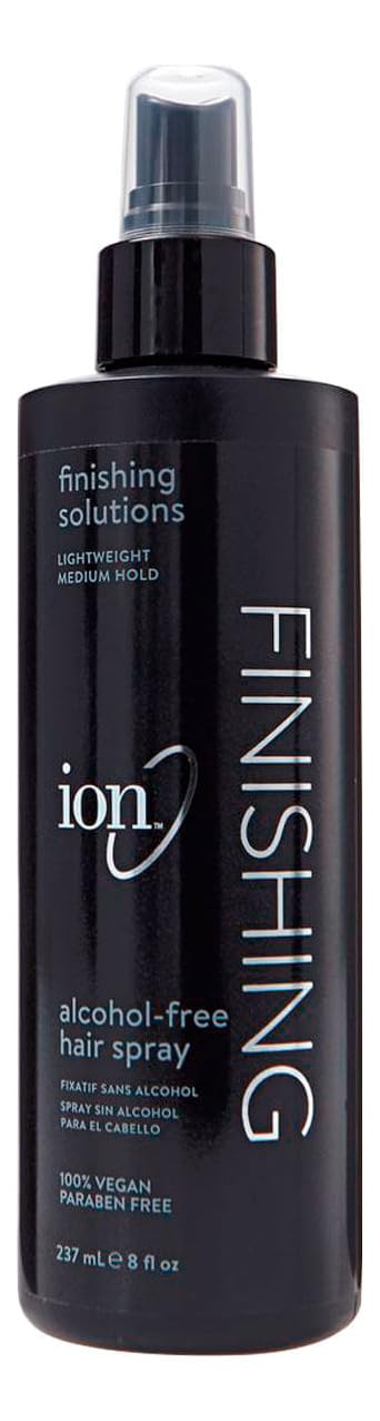 Ion AlcoholFree Finishing Hair Spray – Lightweight Hold, Anti-Frizz, 8oz, Vegan