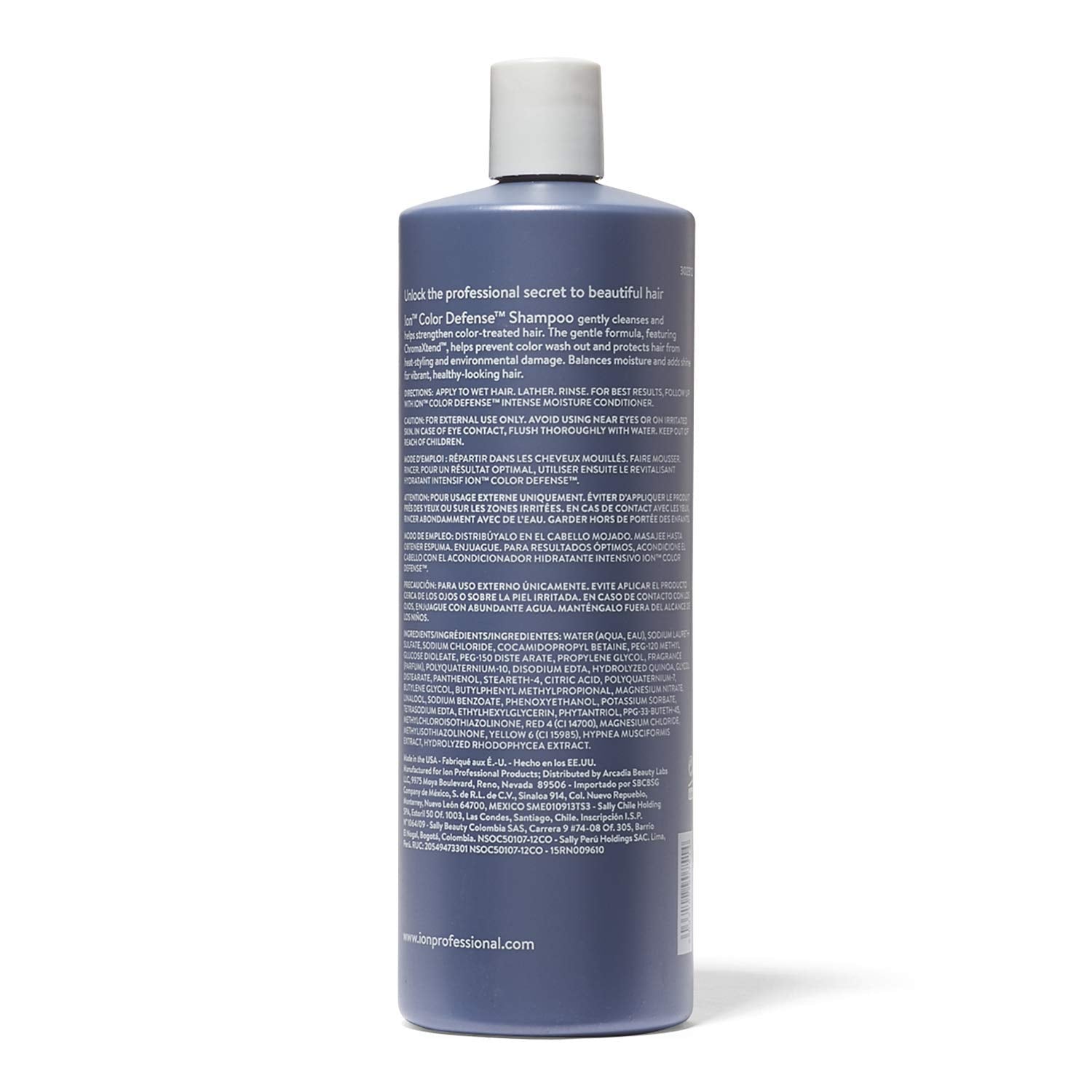 ion Color Defense Shampoo | Color Protection for Color-Treated Hair | 100% Vegan
