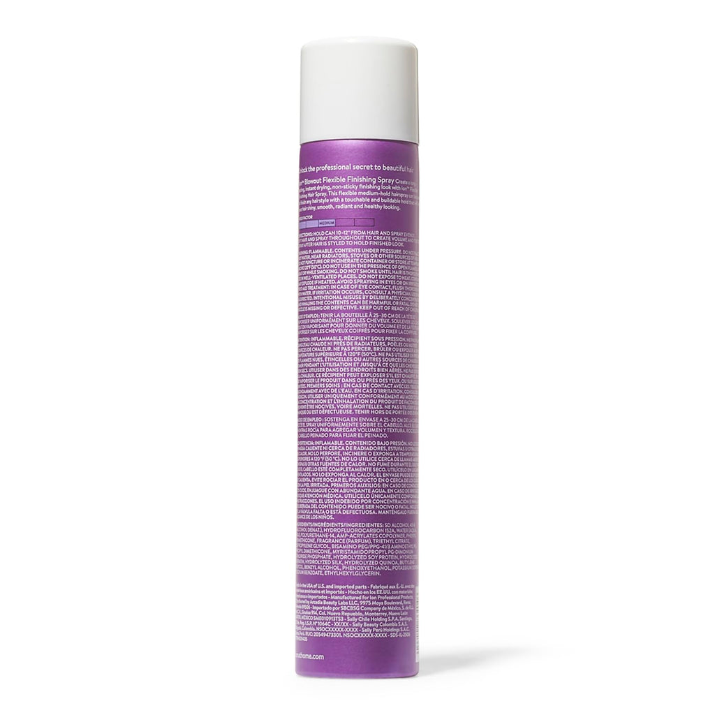 ion Flexible Hair Spray – Humidity Resistant, Quick-Dry, Lasting Shine | 10 oz Pack of 2