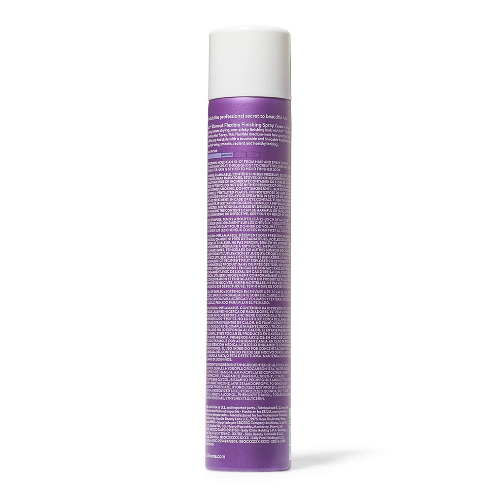 ion Flexible Hair Spray – Humidity Resistant, Quick-Dry, Lasting Shine | 10 oz Pack of 2