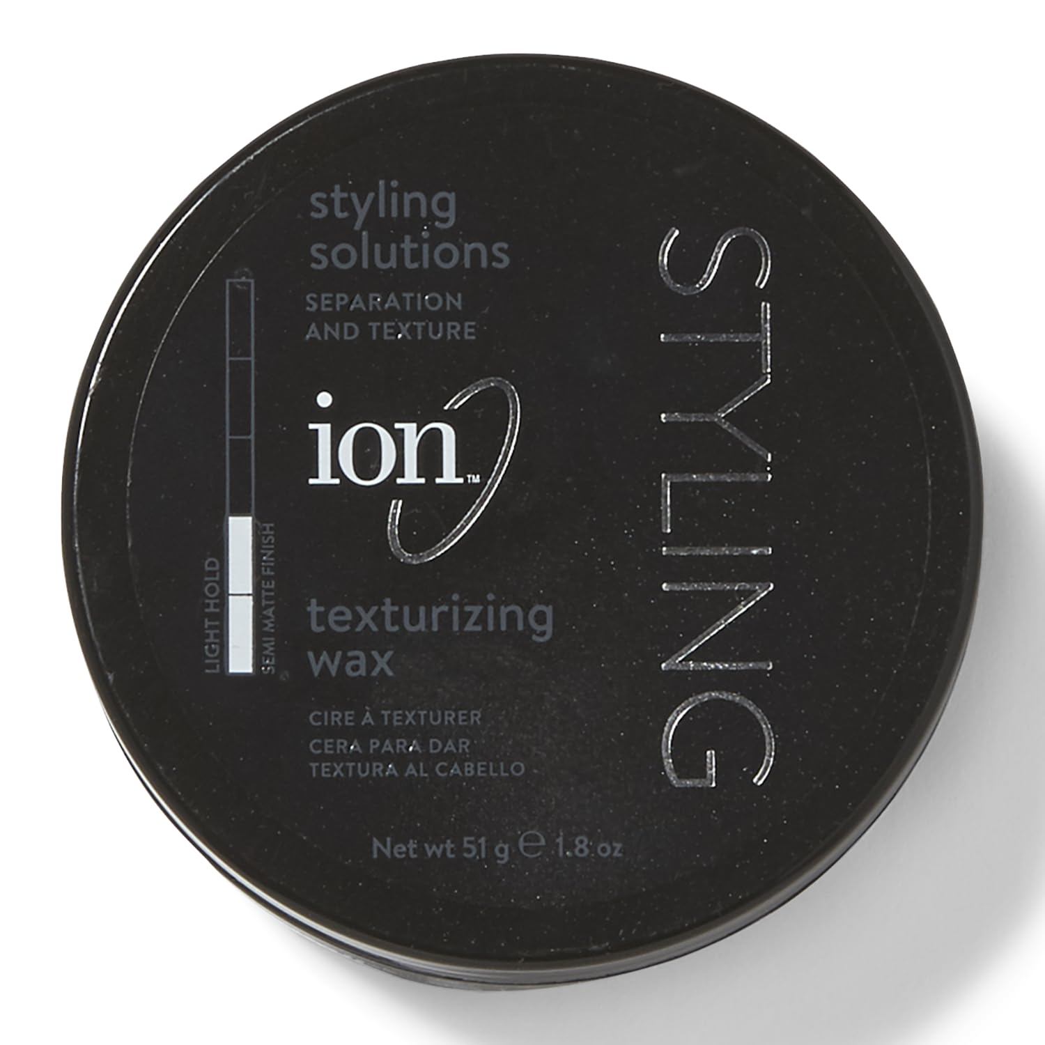 ion Texturizing Wax – Lightweight, Pliable Hold for Defined Short Styles