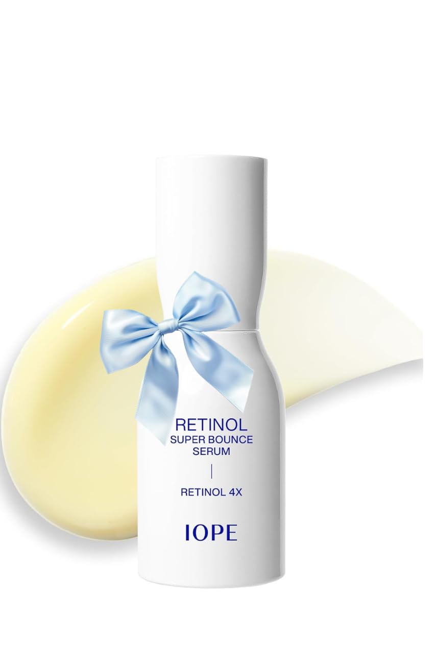 IOPE Retinol Super Bounce Serum | Beginner-Friendly Korean Retinoid for Firming & Fine Lines