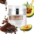 IREV Eye Cream with Retinol & Collagen – Hydrating Avocado, Vitamin C & Caffeine for Dark Circles
