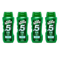Irish Spring 5-in-1 Shampoo, Conditioner, Body Wash, Face Wash & Deodorizer – 18 oz Pack of 4