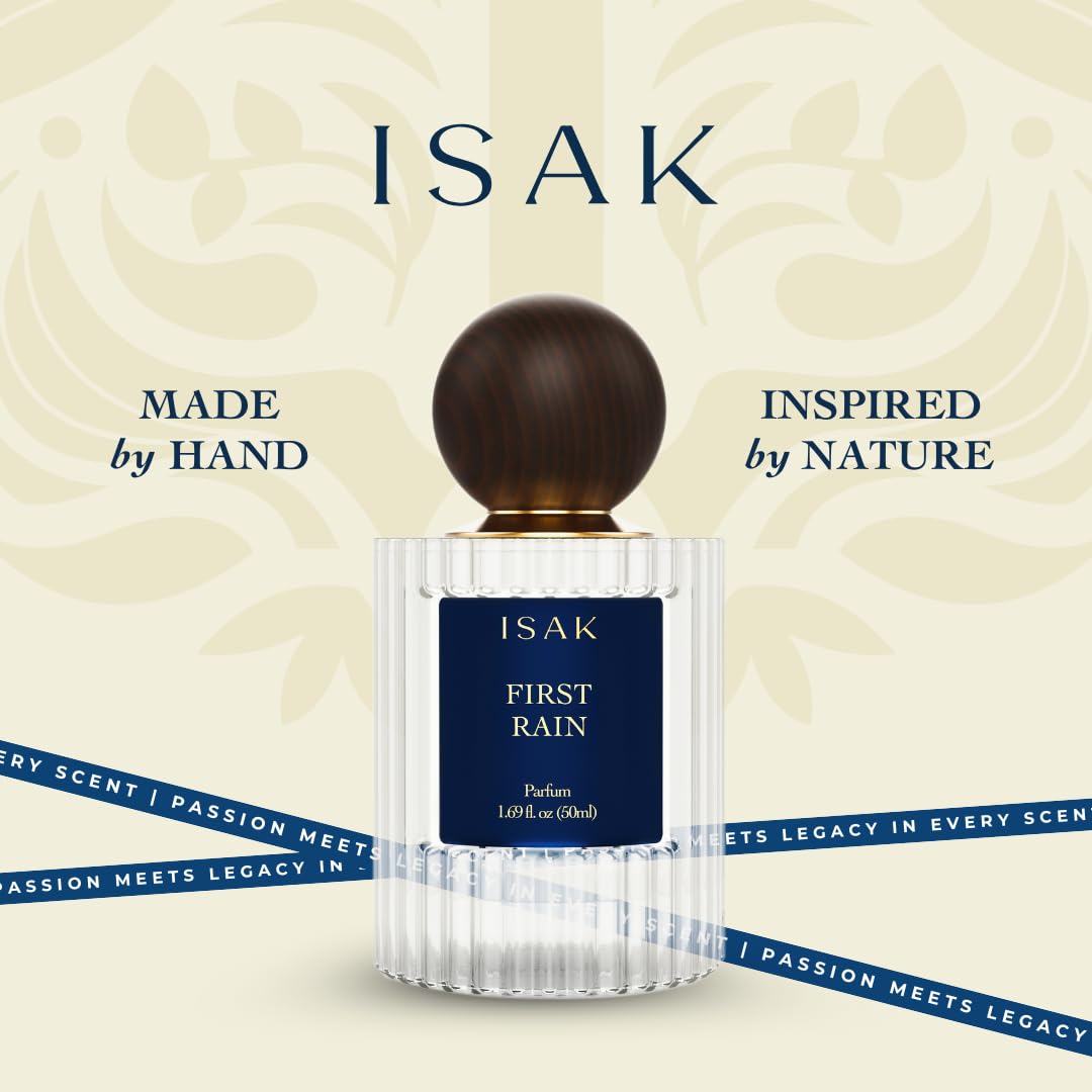 ISAK Petrichor Perfume | First Rain Summer 23 – Unisex Long-Lasting Eau de Parfum (50ml)