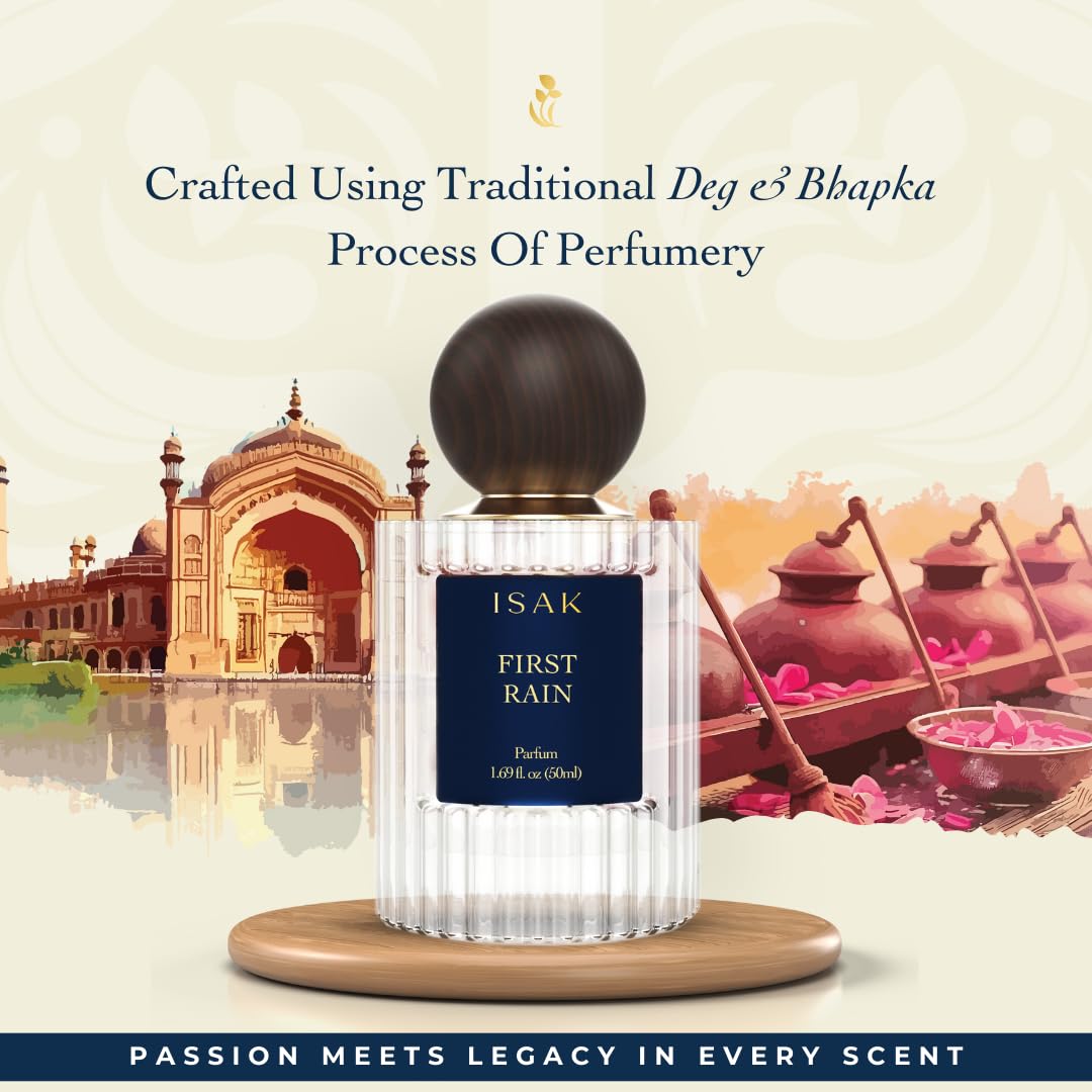 ISAK Petrichor Perfume | First Rain Summer 23 – Unisex Long-Lasting Eau de Parfum (50ml)