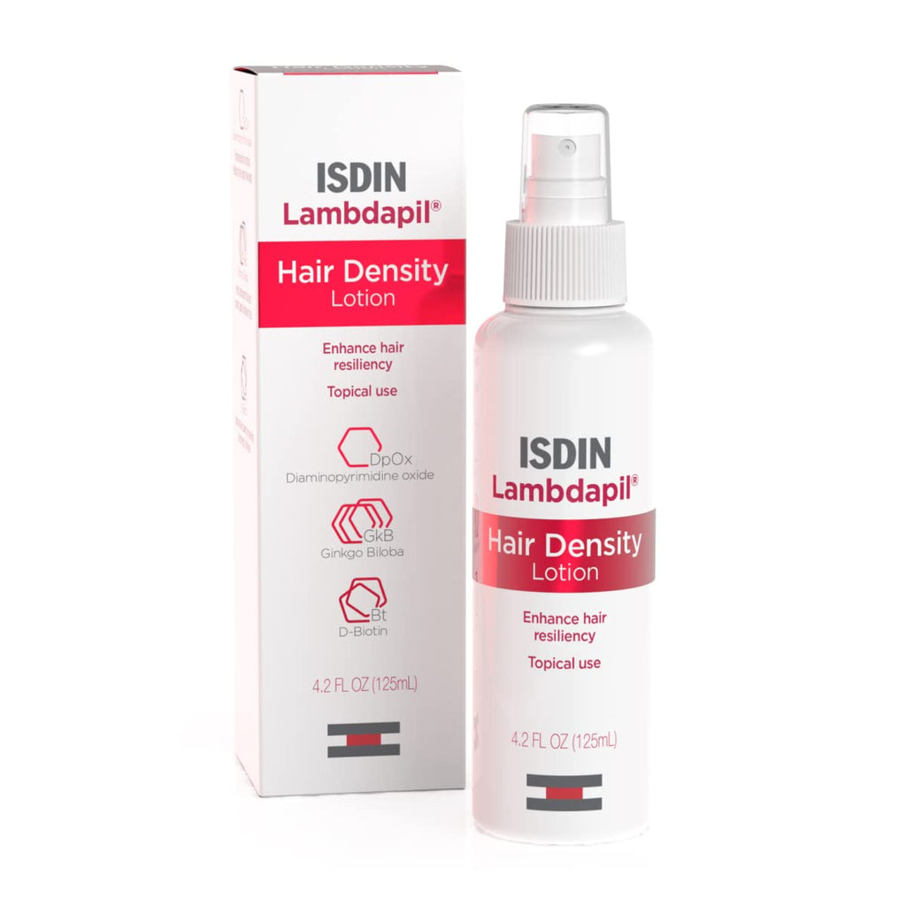 ISDIN Lambdapil Hair Loss Lotion to Strengthen Hair – Thicker, Fuller Hair (4.2 Fl Oz)
