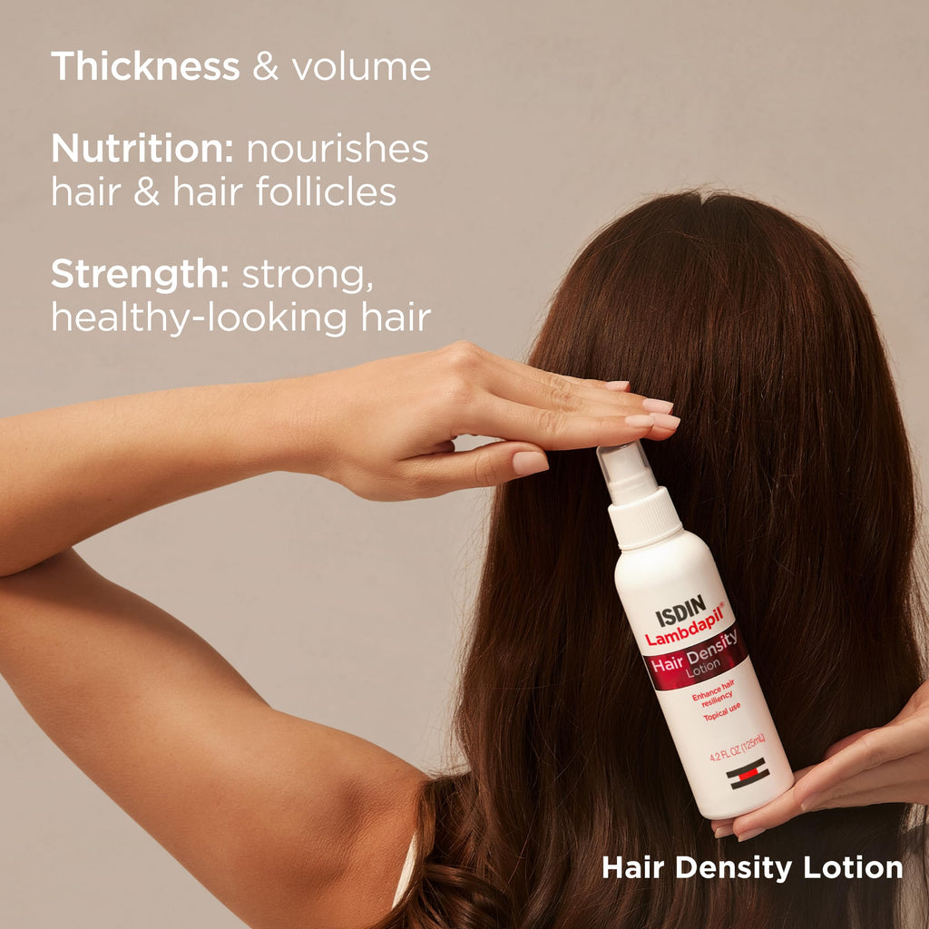 ISDIN Lambdapil Hair Loss Lotion to Strengthen Hair – Thicker, Fuller Hair (4.2 Fl Oz)