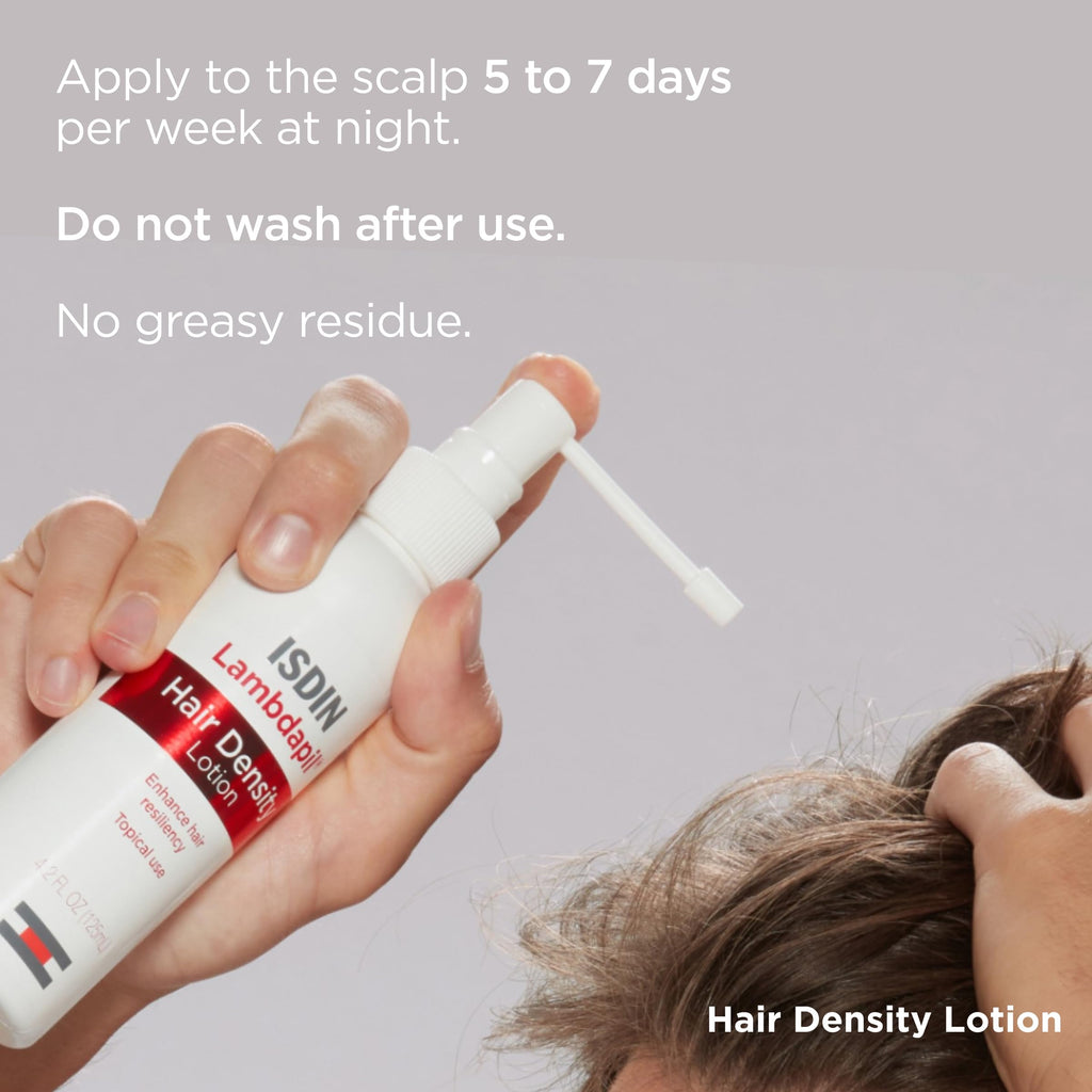 ISDIN Lambdapil Hair Loss Lotion to Strengthen Hair – Thicker, Fuller Hair (4.2 Fl Oz)