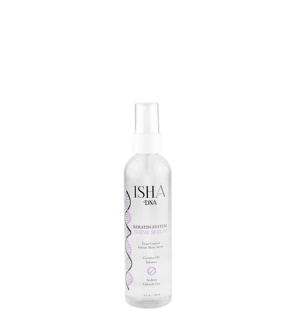 ISHA DNA Keratin Treatment System Hair Shine Serum Drops – Frizz Control & Instant Shine