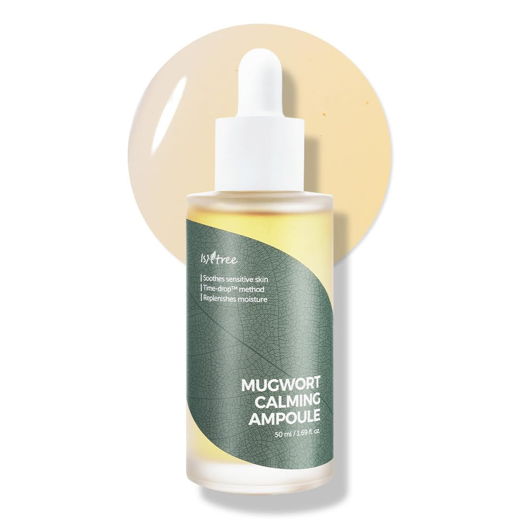 IsNtree Mugwort Calming Ampoule 50ml | Soothes Sensitive Skin & Replenishes Moisture
