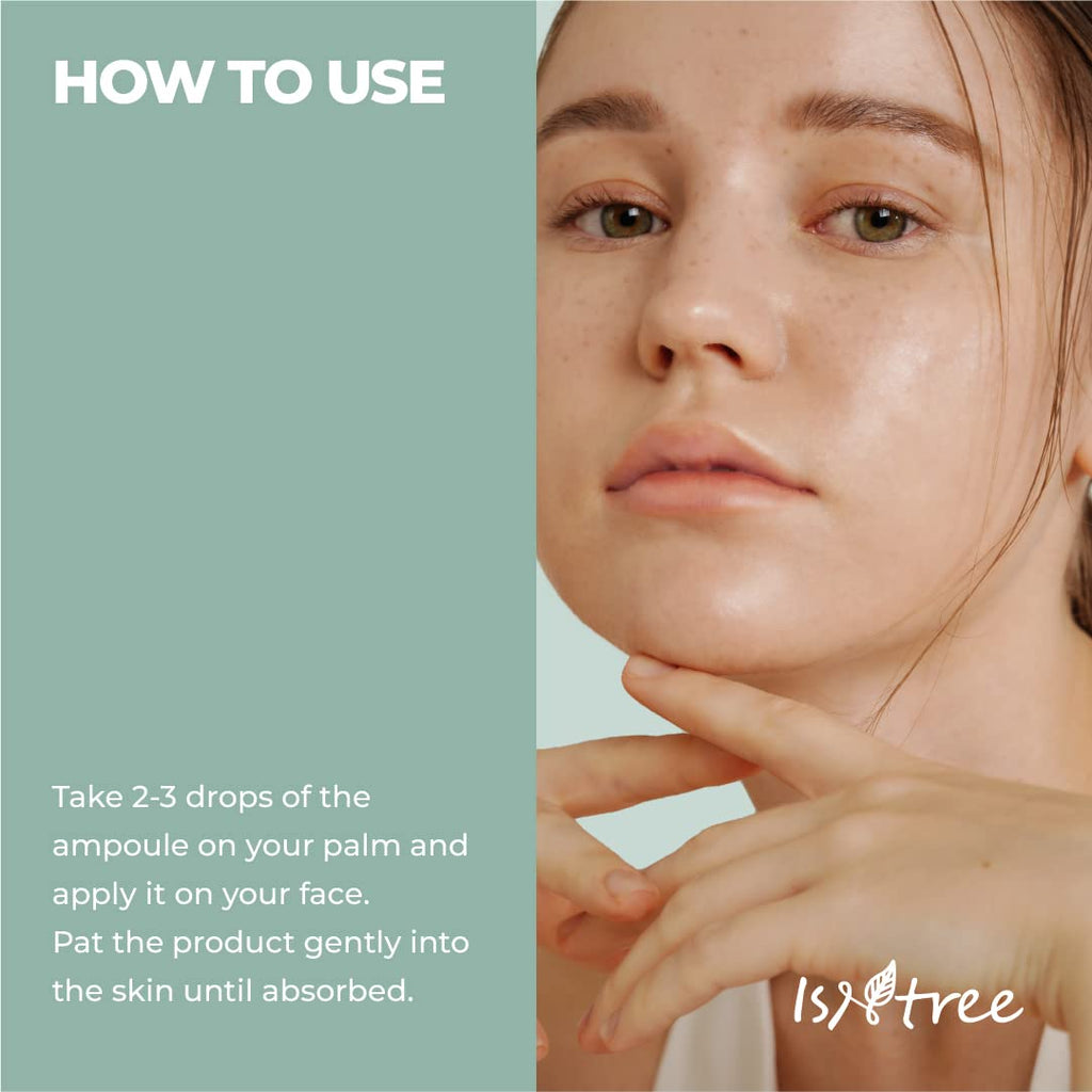 IsNtree Mugwort Calming Ampoule 50ml | Soothes Sensitive Skin & Replenishes Moisture