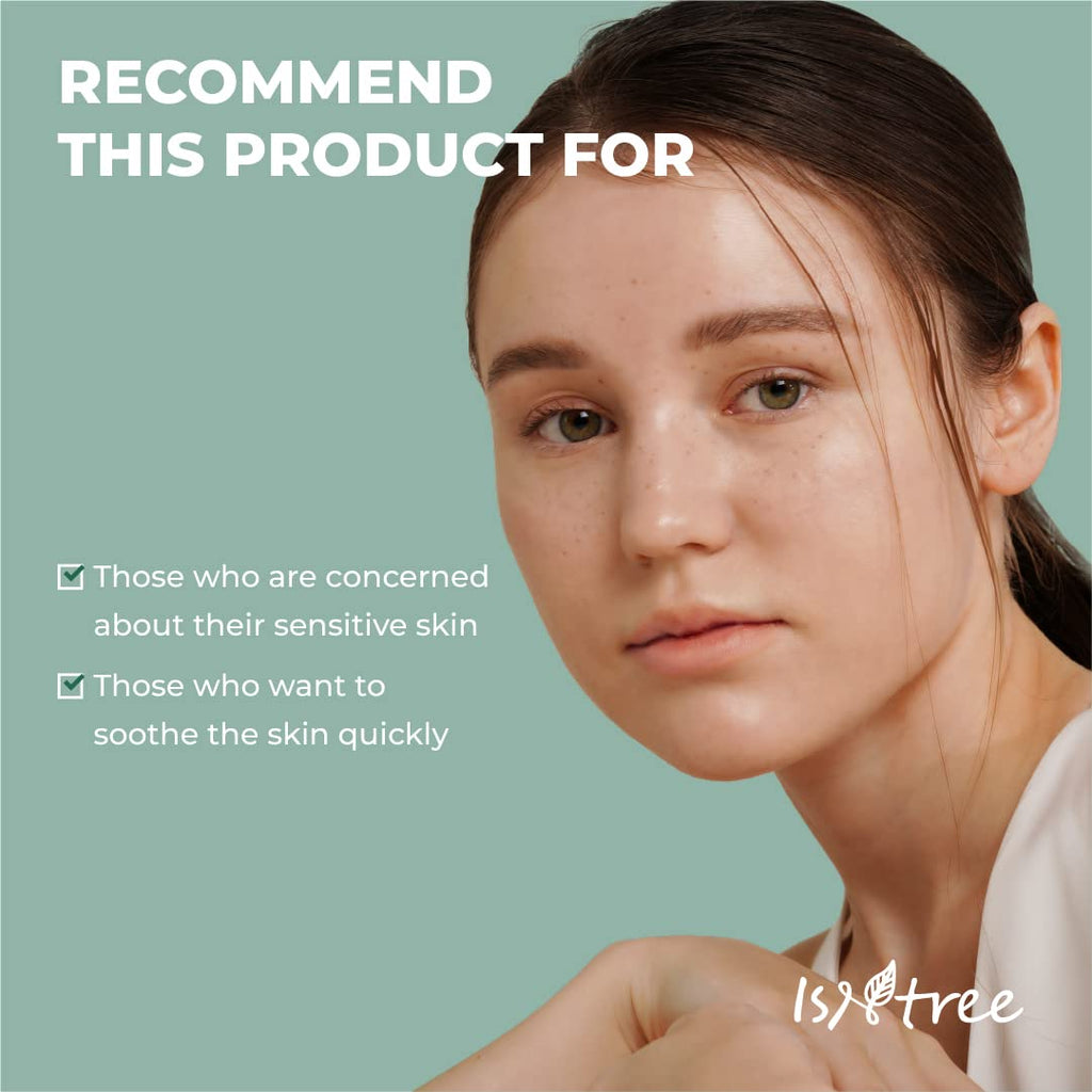 IsNtree Mugwort Calming Ampoule 50ml | Soothes Sensitive Skin & Replenishes Moisture