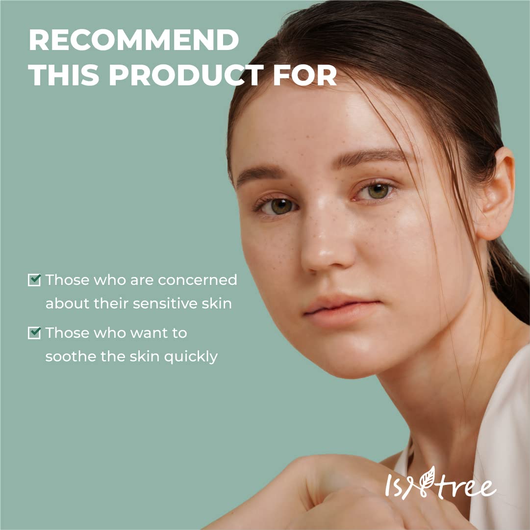 IsNtree Mugwort Calming Ampoule 50ml | Soothes Sensitive Skin & Replenishes Moisture