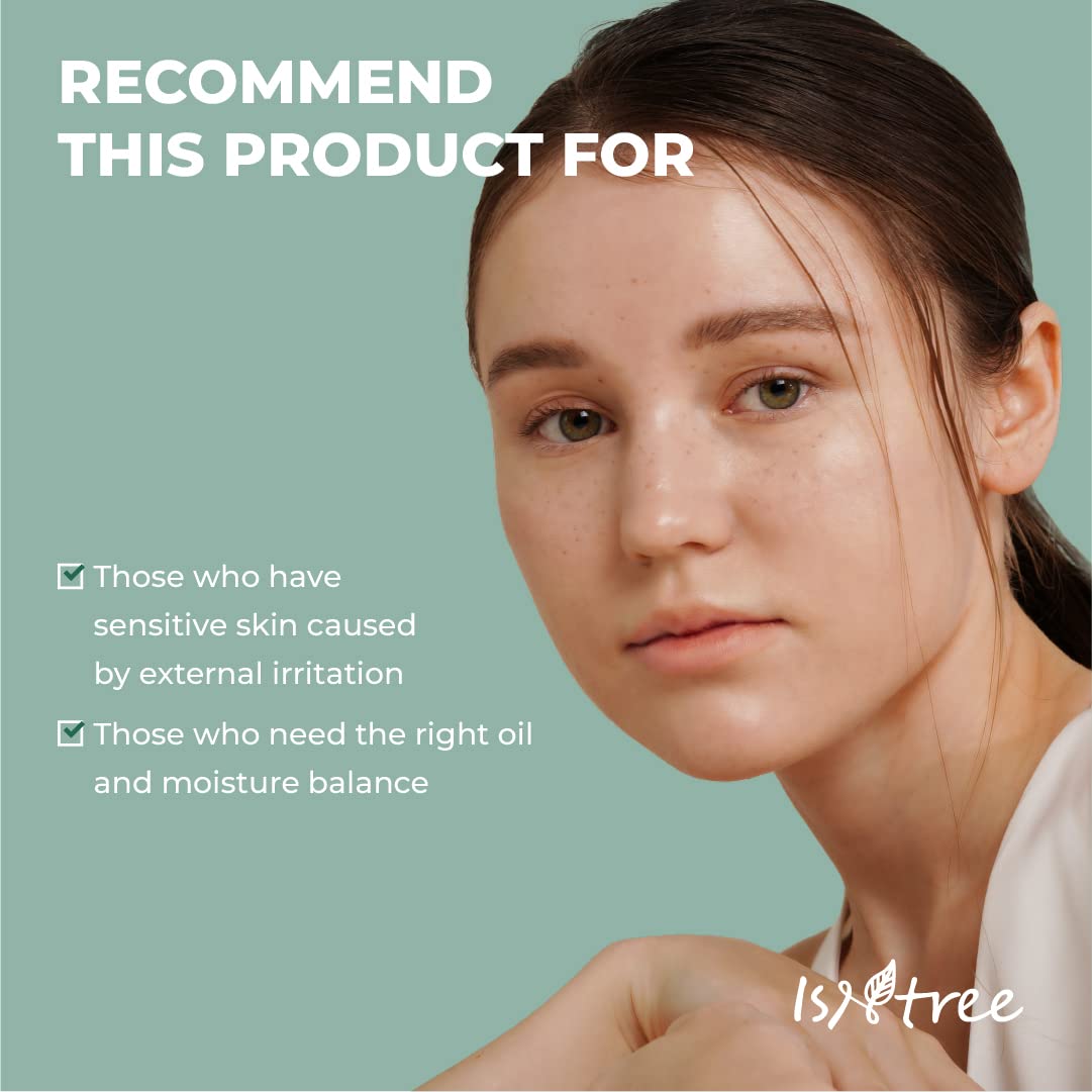 ISNTREE Mugwort Calming Cream 50ml – Soothes Sensitive Skin & Balances Moisture