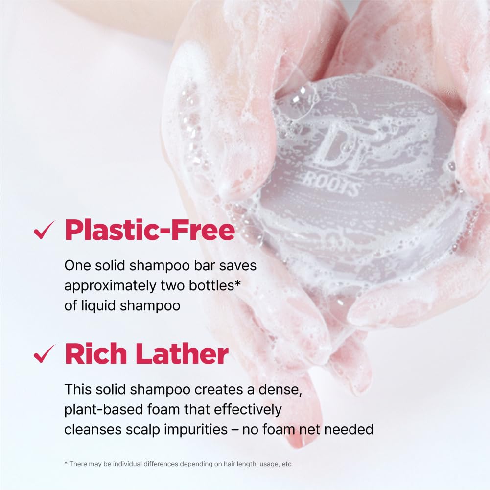 ISOI Dr. Roots Beer-Tin Solid Shampoo Bar — Nourishing & Strengthening Hair Care (100 g) — Plastic-Free