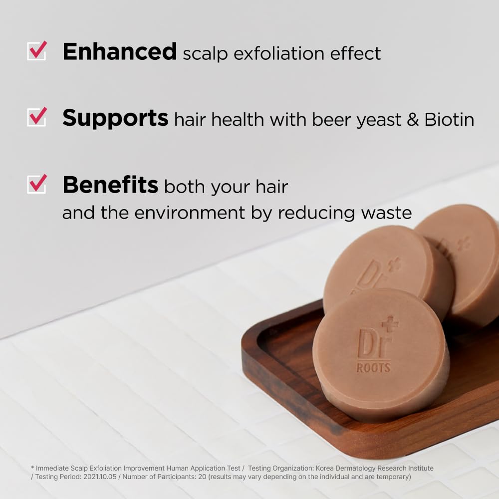 ISOI Dr. Roots Beer-Tin Solid Shampoo Bar — Nourishing & Strengthening Hair Care (100 g) — Plastic-Free