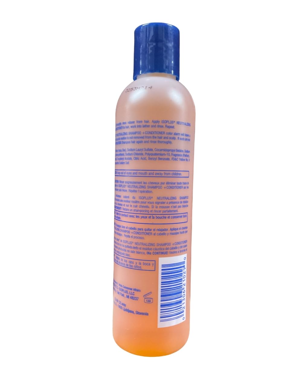 Isoplus Neutralizing Shampoo plus Conditioner 8 oz Pack of 2