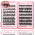 ISTGIFT Lash Clusters Kit – 560 Pcs, 9-16mm, D Curl, Fluffy Wispy False Eyelashes