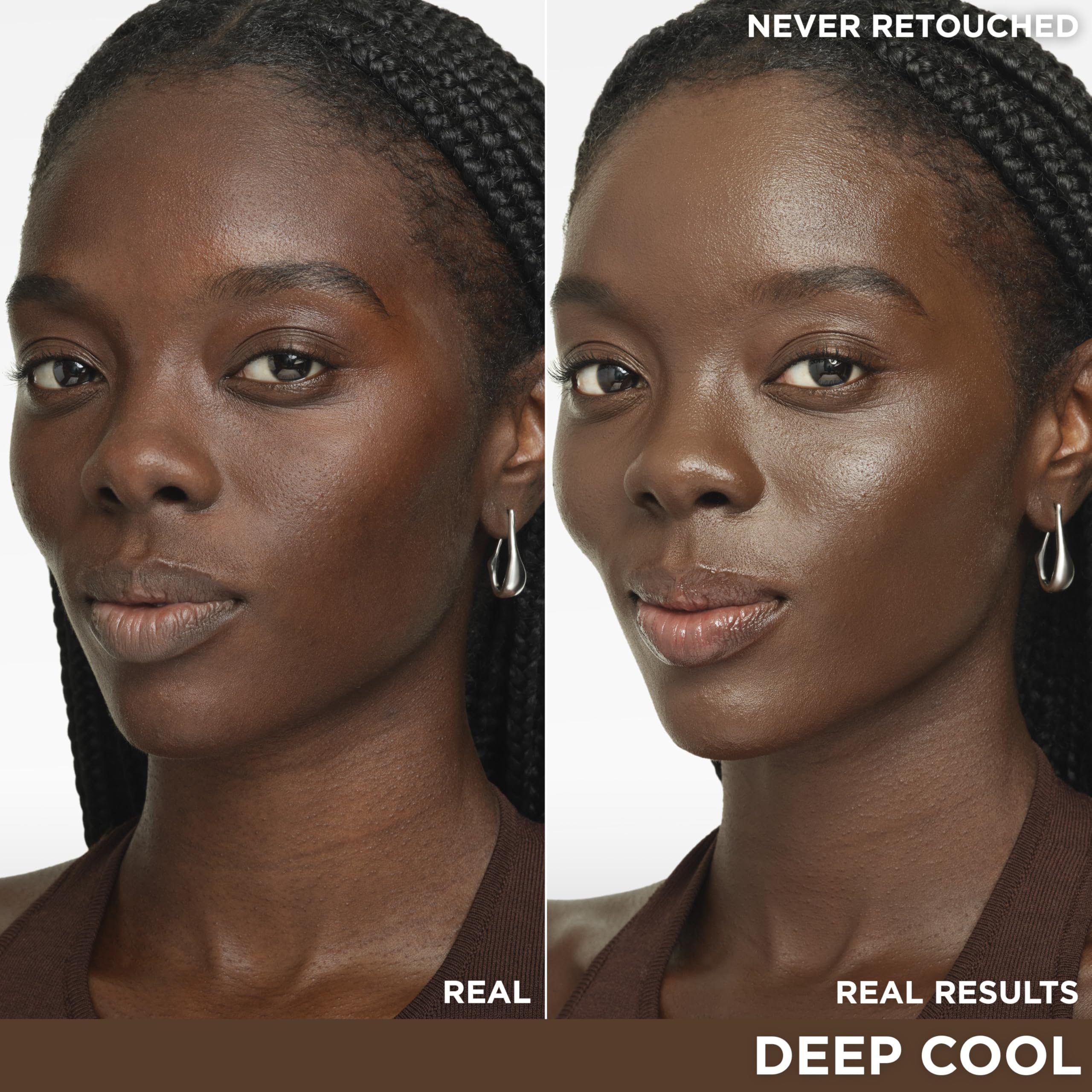 IT Cosmetics CC+ Nude Glow Deep Cool - Medium Coverage Foundation with SPF 40 & Brightening Serum