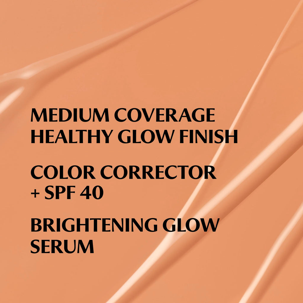 IT Cosmetics CC+ Nude Glow Tan Cool – Medium Coverage Skin Tint with SPF 40, Brightening Serum, 2% Niacinamide + Hyaluronic Acid | 1.08 fl oz
