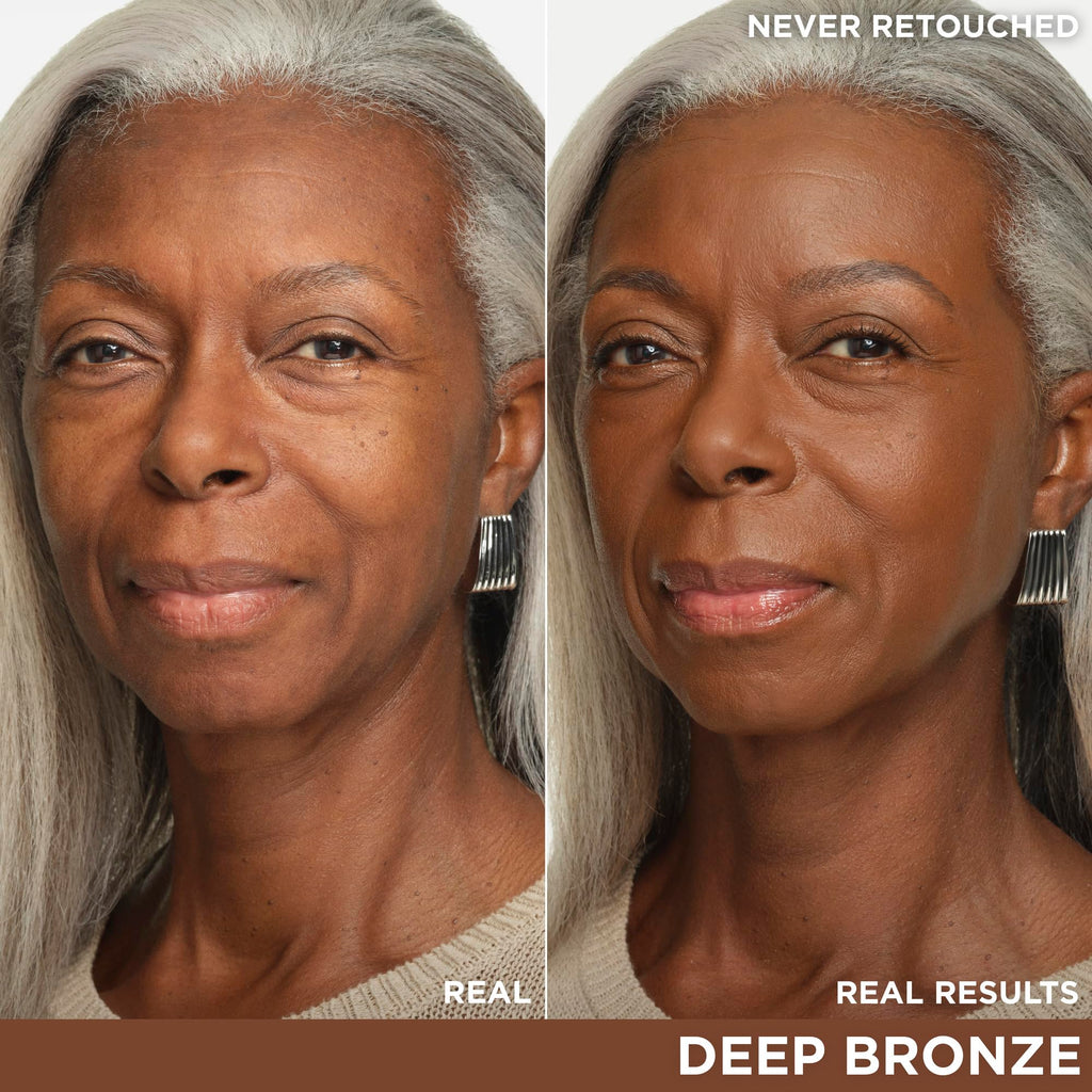 IT Cosmetics CC+ Cream Deep Bronze – SPF 50+ Full-Coverage Foundation with Hyaluronic Acid & Peptides