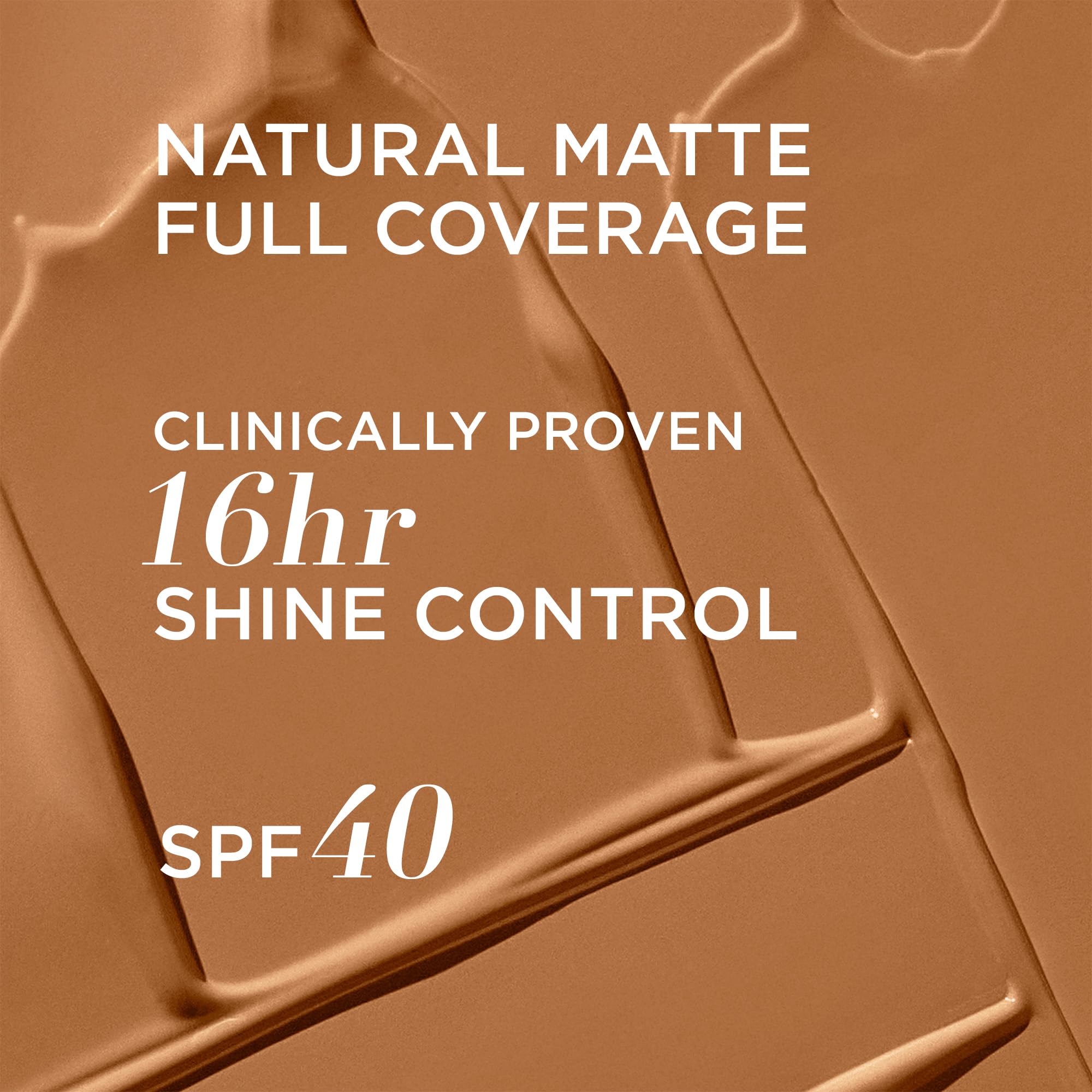 IT Cosmetics CC+ Cream Natural Matte Rich Honey – Poreless Full-Coverage Foundation with SPF 40 (16HR Shine Control)